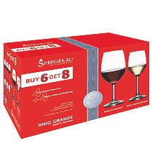 Spiegelau Buy 6 Get 8 Vino Grande Bordeaux and White Wine Glasses