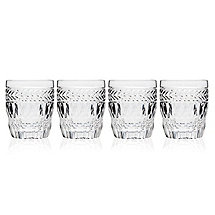 Symphony Crystal Double Old Fashioned Glasses (Set of 4)