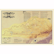 Kentucky Bourbon Trail Map