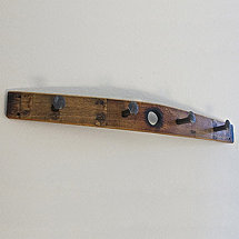 Wine Barrel Coat Rack