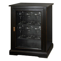 Siena Single Wine Credenza (Nero)