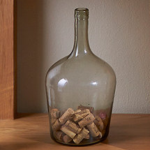 Reclaimed Glass Demijon Clear