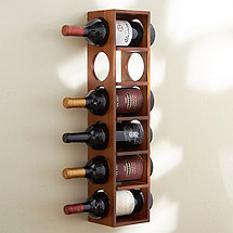 6 Bottle Wine Rack (Walnut)