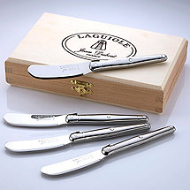 Laguiole Stainless Steel Spreaders (Set of 4)