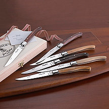 Laguiole Mixed Woods 6 Piece Knife Set