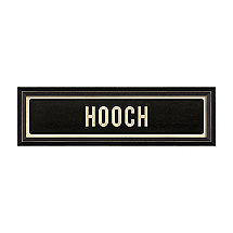 Hooch Street Sign