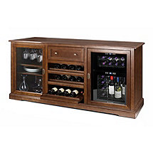 Siena Wine Credenza with 24 Bottle Touchscreen Wine Refrigerator