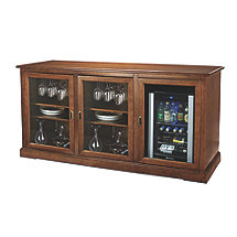 Siena Triple Wine Credenza with Evolution Series Beverage Center