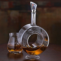 Zodiac Upright Whiskey Decanter