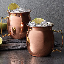 Copper Moscow Mule Mug 16 oz (Set of 2)