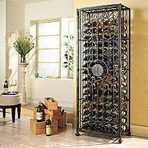 Personalized Antiqued Steel Wine Jail Left Hinge (Initial - Z)