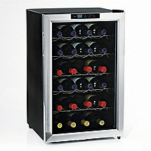 Wine Enthusiast Silent 28 Bottle Wine Refrigerator (Stainless Steel Trim)