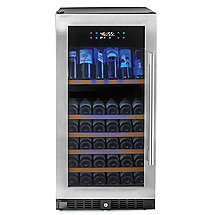 N'FINITY PRO HDX 94 Dual Zone Wine Cellar Left Hinge (Stainless Steel Door)