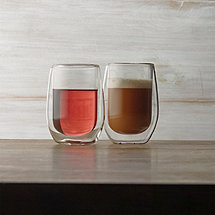 Steady-Temp Double Wall Chardonnay Stemless Wine Glasses (Set of 4)