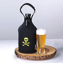 Growler Tote (Skull & Crossbones)