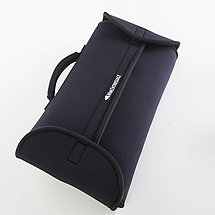 BottleGuard Neoprene Two Bottle Wine Protector & Carrier (Black)