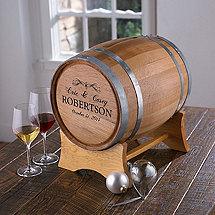 Personalized Wedding Barrel