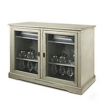 Siena Mezzo Wine Credenza (Distressed Gray)
