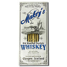 Personalized Scotch Ship Plank Sign