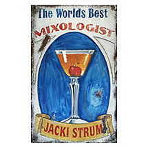 Personalized Mixologist Sign