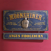 Personalized Moonshiner Sign