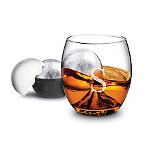 Personalized On the Rock Glass and Ice Ball
