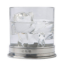 Match Pewter Double Old Fashioned Glasses (Set of 2)