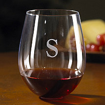 Personalized Wine Enthusiast Cabernet Stemless Wine Glasses (Set of 4)