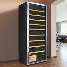 Wine Enthusiast Classic XL 300 Wine Cellar (Stainless Steel)