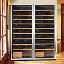 Wine Enthusiast Classic XL 600 Wine Cellar (Stainless Steel)