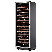 EuroCave Performance 259 Built-In Wine Cellar (Black - Left Hinged Glass Door with Brushed Aluminum Trim) (Outlet A)