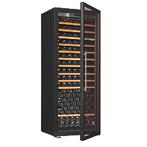 EuroCave Pure L Wine Cellar Black Full Glass Door Right Hinge (Outlet A)