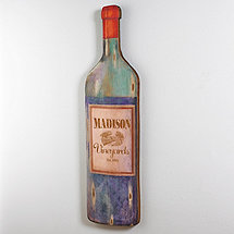Personalized Wine Bottle Sign