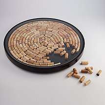 Wine Cork Lazy Susan Kit (Espresso Finish)