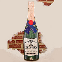Personalized Champagne Bottle Sign