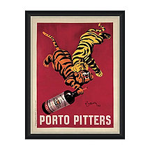 Porto Pitters Vintage Advertising Print Reproduction (35 X 27)