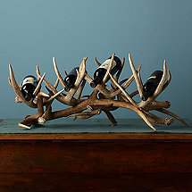 Antler Wine Rack (4 Bottles)