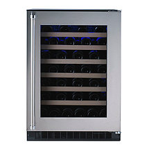 American Designer Series 54-Bottle Wine Refrigerator (Stainless Steel Door - Right Hinge) (Outlet A)