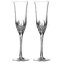 Waterford Lismore Essence Champagne Glasses (Set of 2)