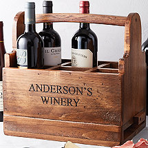 Personalized Wine Tasting Carrier