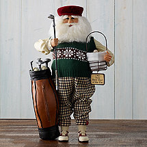 Karen Didion Golf Santa