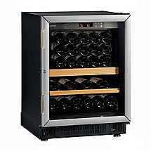 EuroCave Performance 59 Built-In Wine Cellar (Black - Glass Door with Brushed Aluminum Trim) (Outlet A)