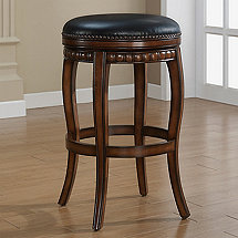 Alonza Swivel Backless Stool