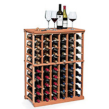 N'FINITY Wine Rack Kit - 6 Column Half Height (All Heart Redwood)