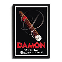 Personalized 'Cigar' Framed Print