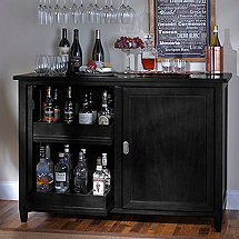 Firenze Mezzo Wine and Sprits Credenza (Nero)