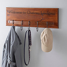 Personalized Barrel Stave Coat Rack