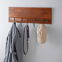 Barrel Stave Coat Rack