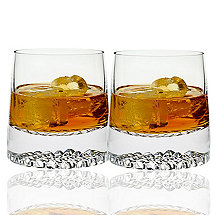 Diamond Whiskey Glasses (Set of 2)
