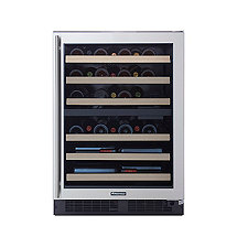 Wine Enthusiast SommSeries Dual Zone Wine Cellar (Stainless Steel)